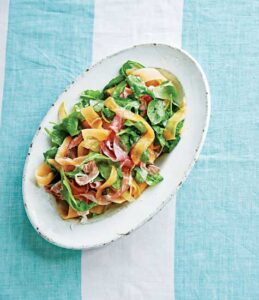 Rocket Salad with Shaved Melon Recipe
